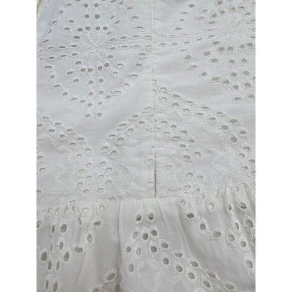 Alice + Olivia Women's Size 10 Shantella Embroidered Cotton Voile Maxi Dress NWT - Picture 7 of 14